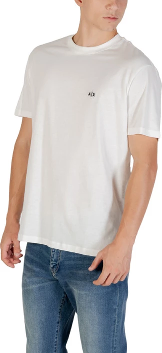 Majica Armani Exchange za moške, bela