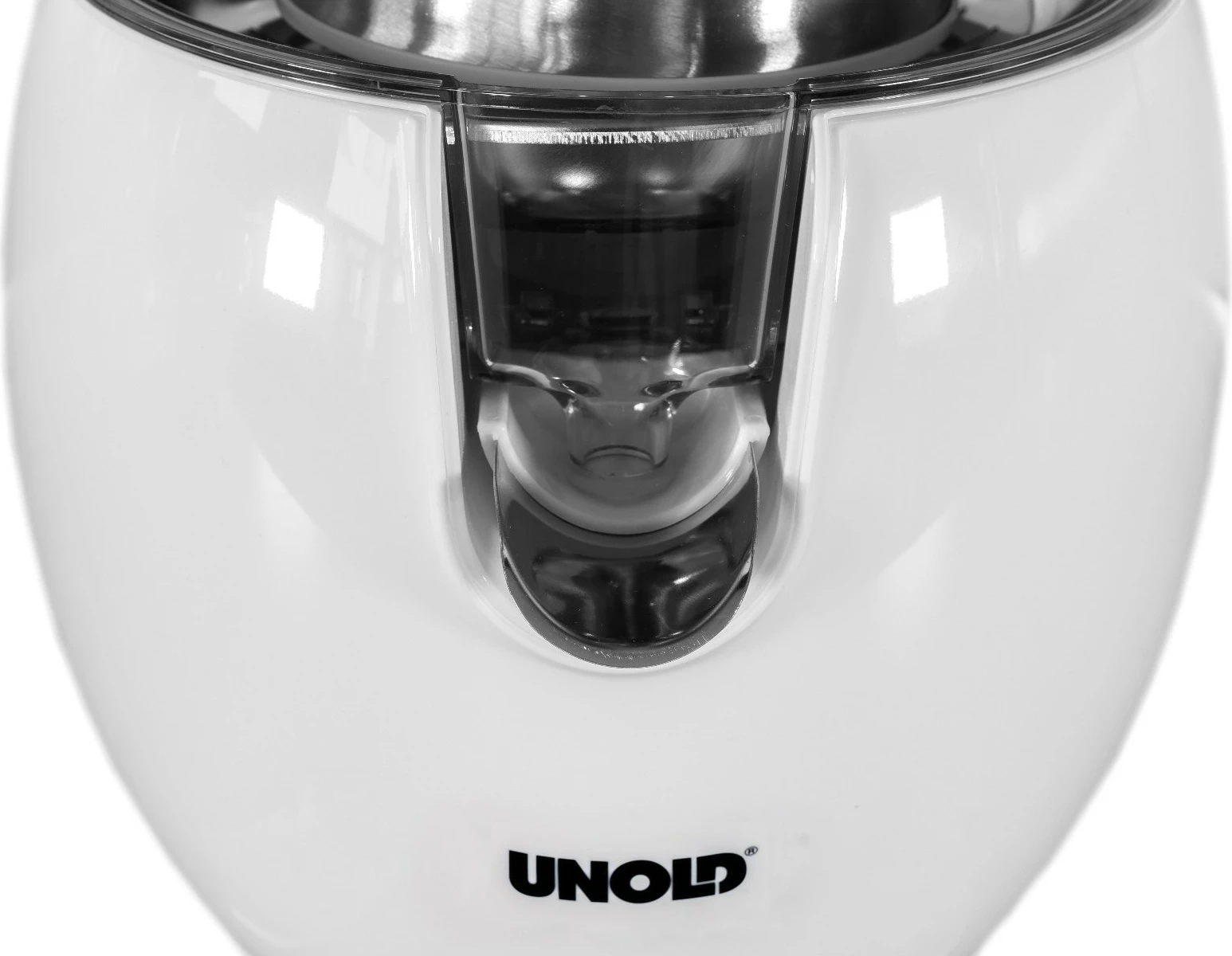 Ročni citrusni sokovnik UNOLD Power Juicy, 1100 W, bel