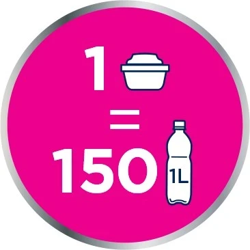 Filtrirnik vode - Brita MX+ Pro Pure Performance, 150 L, 1 kos, bel