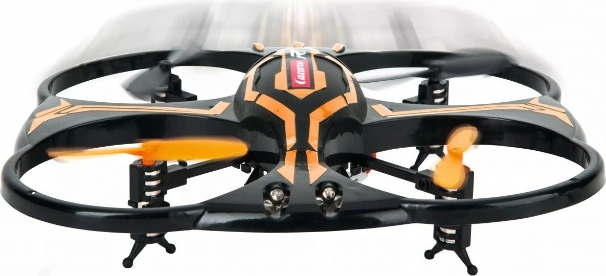 Dron Carrera X2 RC, 2,4 GHz, 17,6 cm, črn/oranžen
