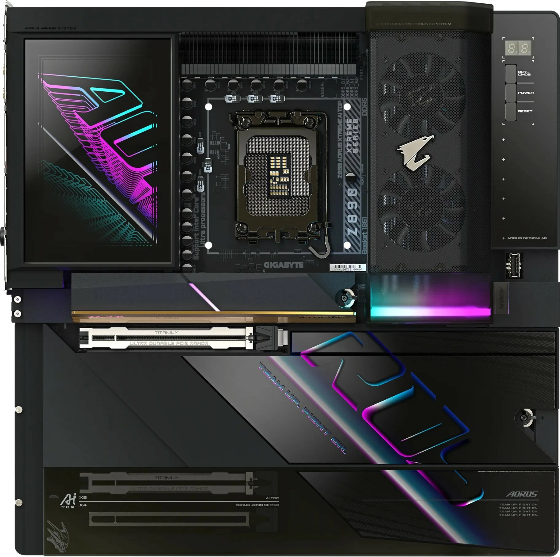 Matična plošča Gigabyte Z890 AORUS XTREME AI TOP, Intel