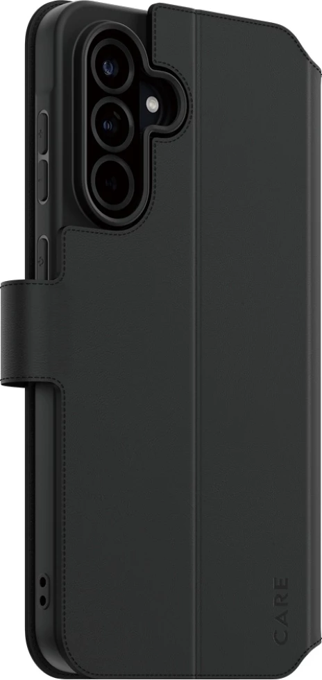 Ovitek za telefon PanzerGlass CARE Wallet Kickstand za Samsung Galaxy A56 5G, črn