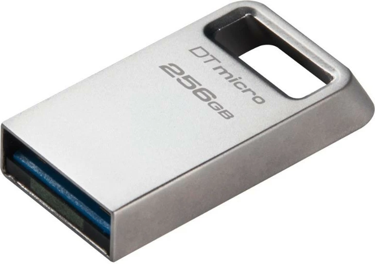 USB ključek Kingston DataTraveler Micro G2 256GB, USB 3.2 Gen1, srebrn