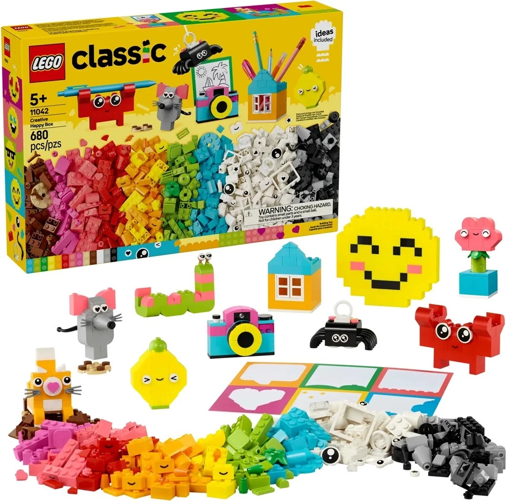 Kreativni set LEGO Classic Creative Happy Box, 11042