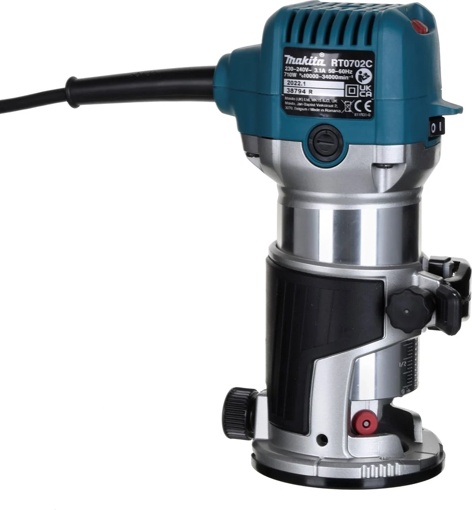 Električni rezkalnik in rezalnik, MAKITA RT0702CX2J, 710 W