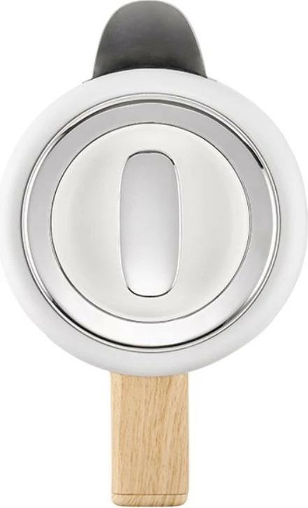 Električni čajnik 1,7 L, bel z lesenimi detajli, Lafe Scandi Pro