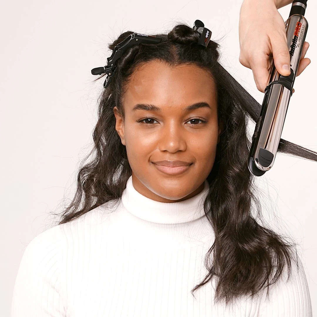 Likalnik za ravnanje las BaBylissPRO ELIPSIS3000, 55 W, črn