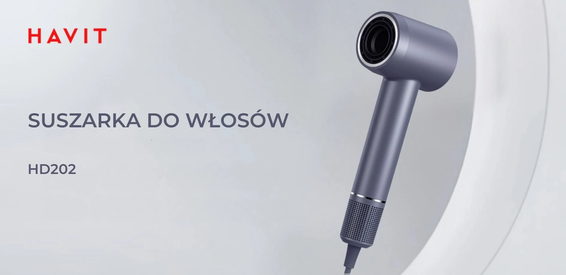 Sušilnik za lase Havit HD202-EU, moder