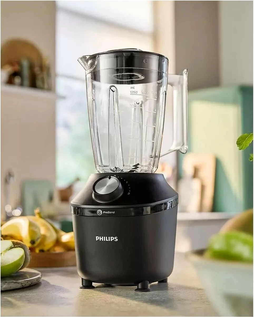 Blender 3000 Series, 2 l, črn — Philips HR2291/01 Blender 3000 Series, 2 l, črn — Philips HR2291/01