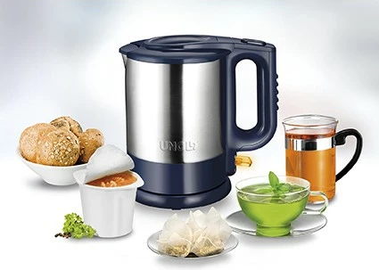 Kuhalnik vode, UNOLD 18018, 1,5 L, 2200 W, inox, moder
