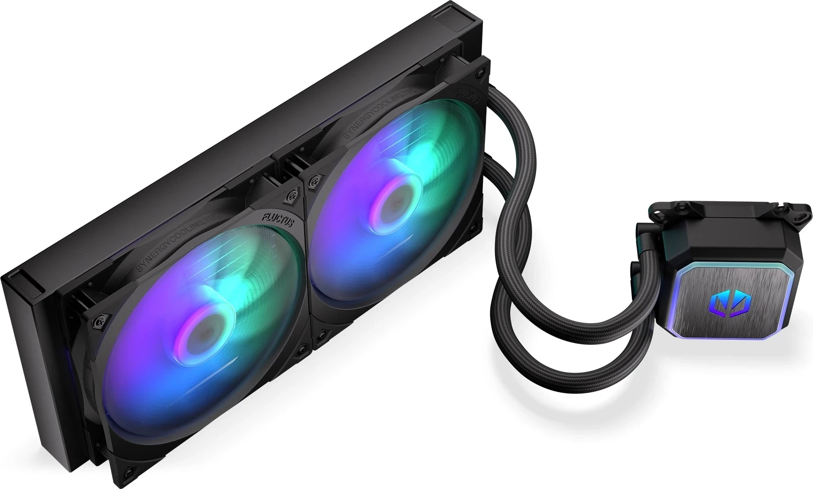 Vse-v-enem tekočinski hladilnik ARGB ENDORFY Navis F280, 14 cm, črn