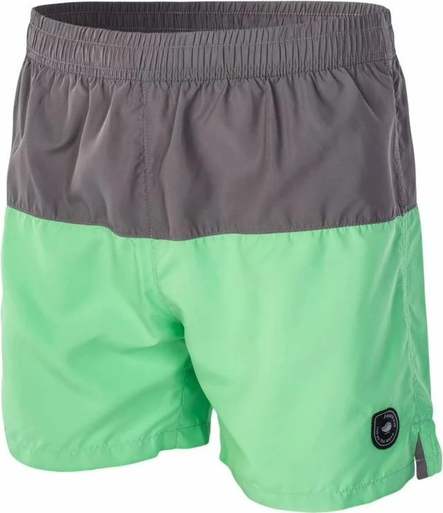 Plavalne kratke hlače AquaWave, zelene z sivo