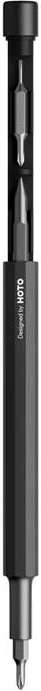 Precizen izvijač in pisalo 5-v-1 HOTO QWLSD013, črn