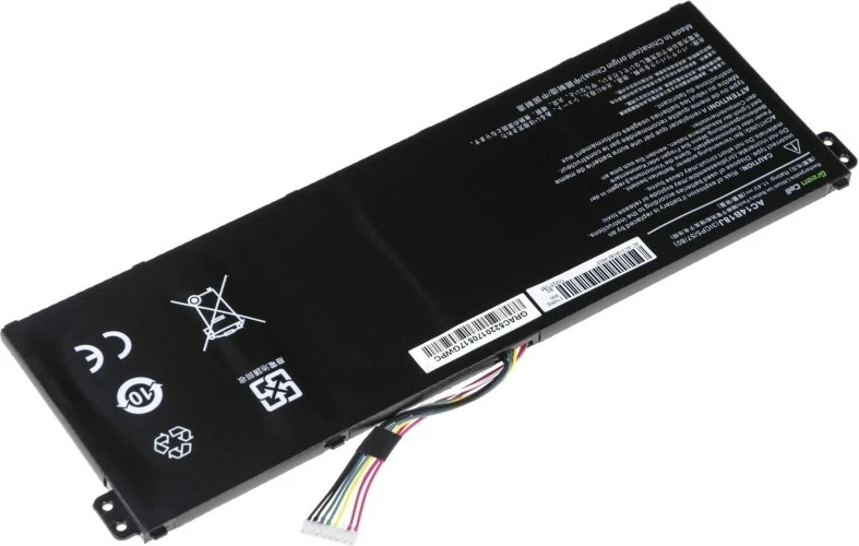 Baterija za prenosnik Green Cell AC52 za Acer Aspire E11, 11.4V, 2100 mAh, črna