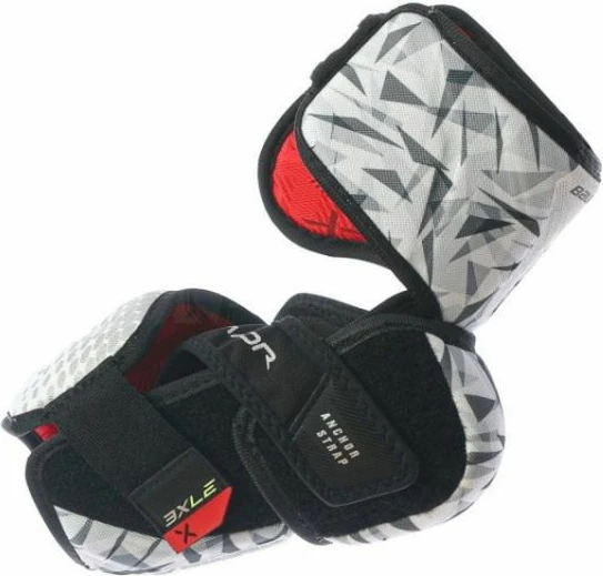 Zaščita za komolec za hokej, Bauer Vapor 3X LE, unisex, bela/črna