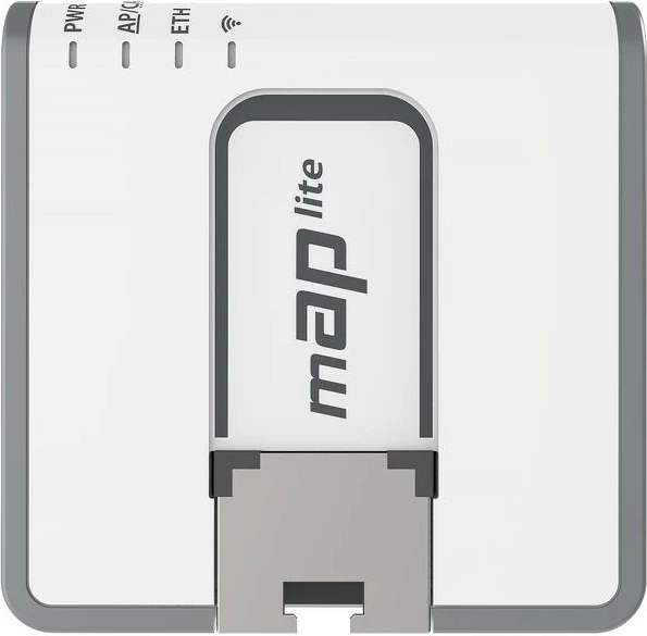 Brezžična dostopna točka mAP lite MikroTik, 2,4 GHz, 10/100 Mbit/s, bela