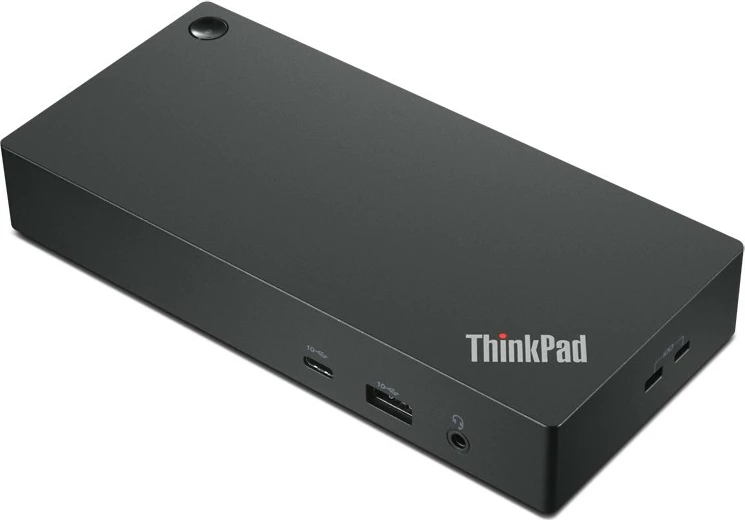 Univerzalna priklopna postaja USB-C za Lenovo ThinkPad, ožičena, USB 3.2 Gen 1, 4K Ultra HD, črna