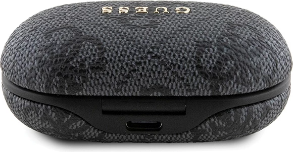 Slušalke 4G Metal TWS z ENC, polnilna postaja, črne Guess