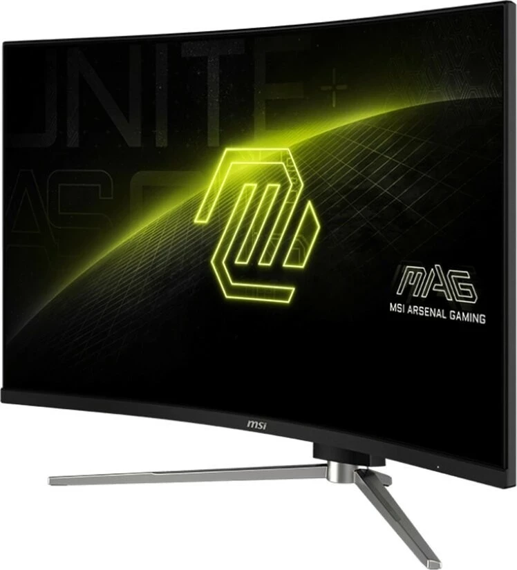 Ukivljen zaslon 31,5" QHD, 240Hz, 0,5 ms MSI MAG 325CQRXF E2, črn
