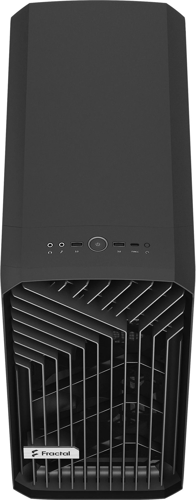 Kompaktno ohišje Fractal Design Torrent Compact, Tower, ATX/EATX/micro ATX/Mini-ITX, kaljeno steklo, črno