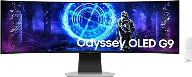 49'' QD-OLED monitor Samsung LS49DG950SUXDU, Dual QHD, 240Hz, srebrn 49'' QD-OLED monitor Samsung LS49DG950SUXDU, Dual QHD, 240Hz, srebrn