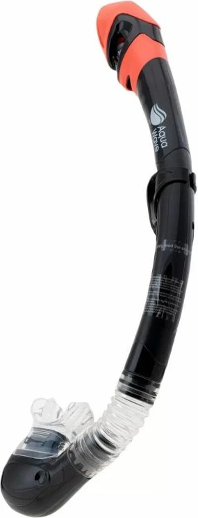 Snorkel za plavanje AquaWave, za moške in ženske, črn