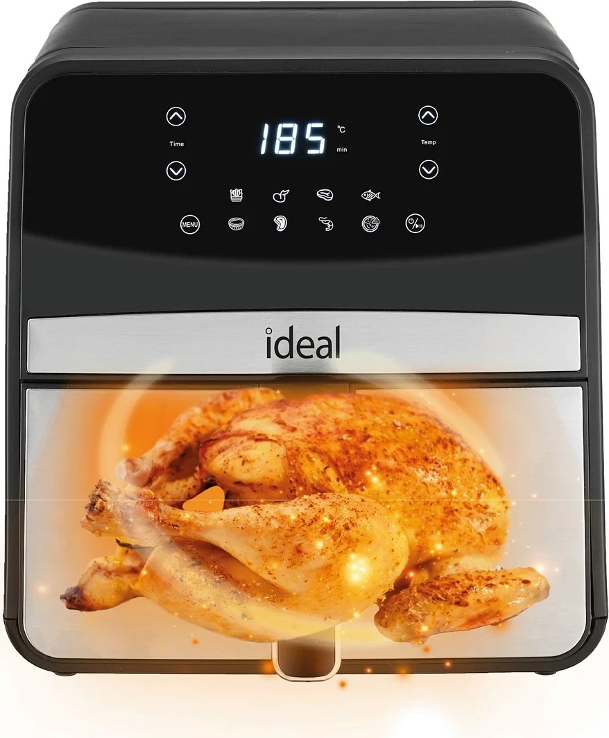 Friteza na zrak, 6.5 L, 1800 W, črno/inox ELDOM IK1501