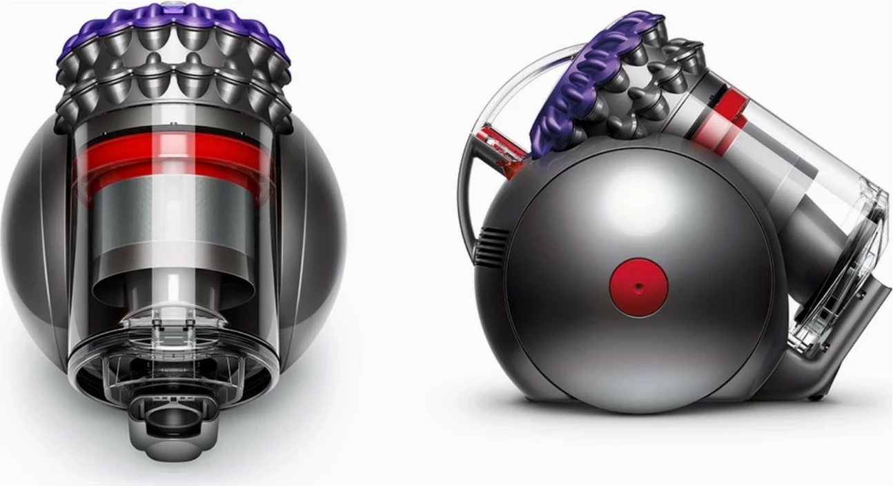 Sesalnik brez vrečke za trda tla in preproge Dyson Big Ball Parquet 2, srebrn