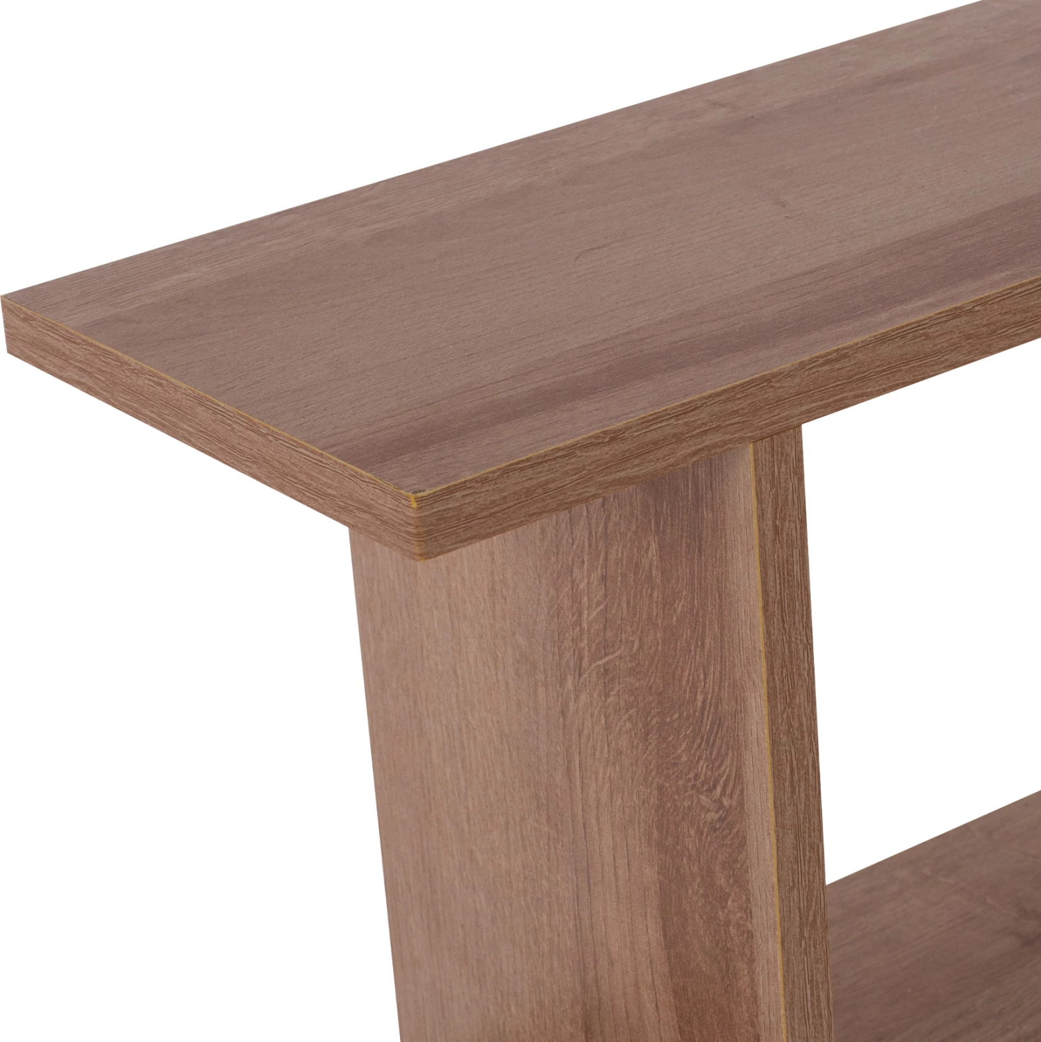 Pomožna miza AMABELLA FH8956.11 z odprtimi prostori za shranjevanje melamin v naravni barvi lesa 45x17x52Hcm