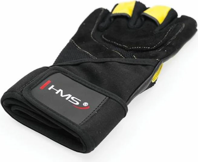 Trening rokavice HMS RST01 za moške, črno-žute