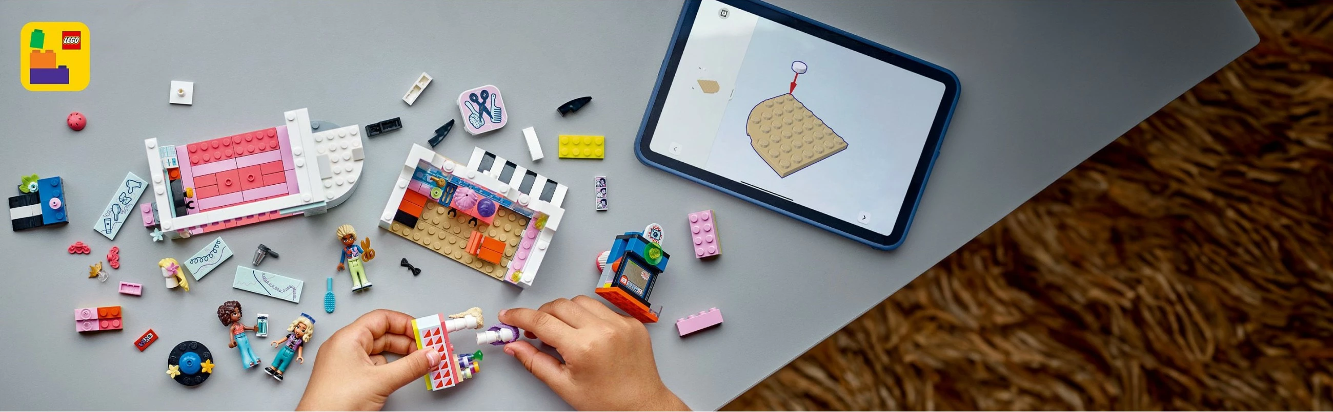 Set za gradnjo frizerski salon LEGO Friends 42662, 347 delov, večbarven