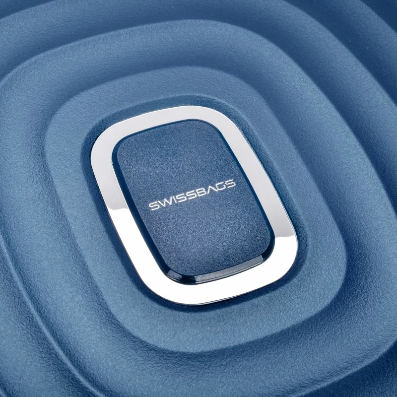 Potovalna kovček SwissBags, modra