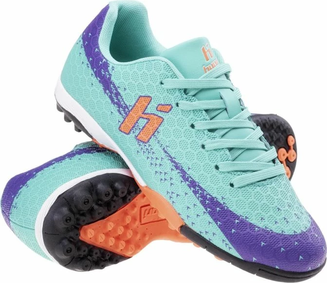 Kopačke za nogomet za otroke Huari Recoleti Teen TF Jr, modre