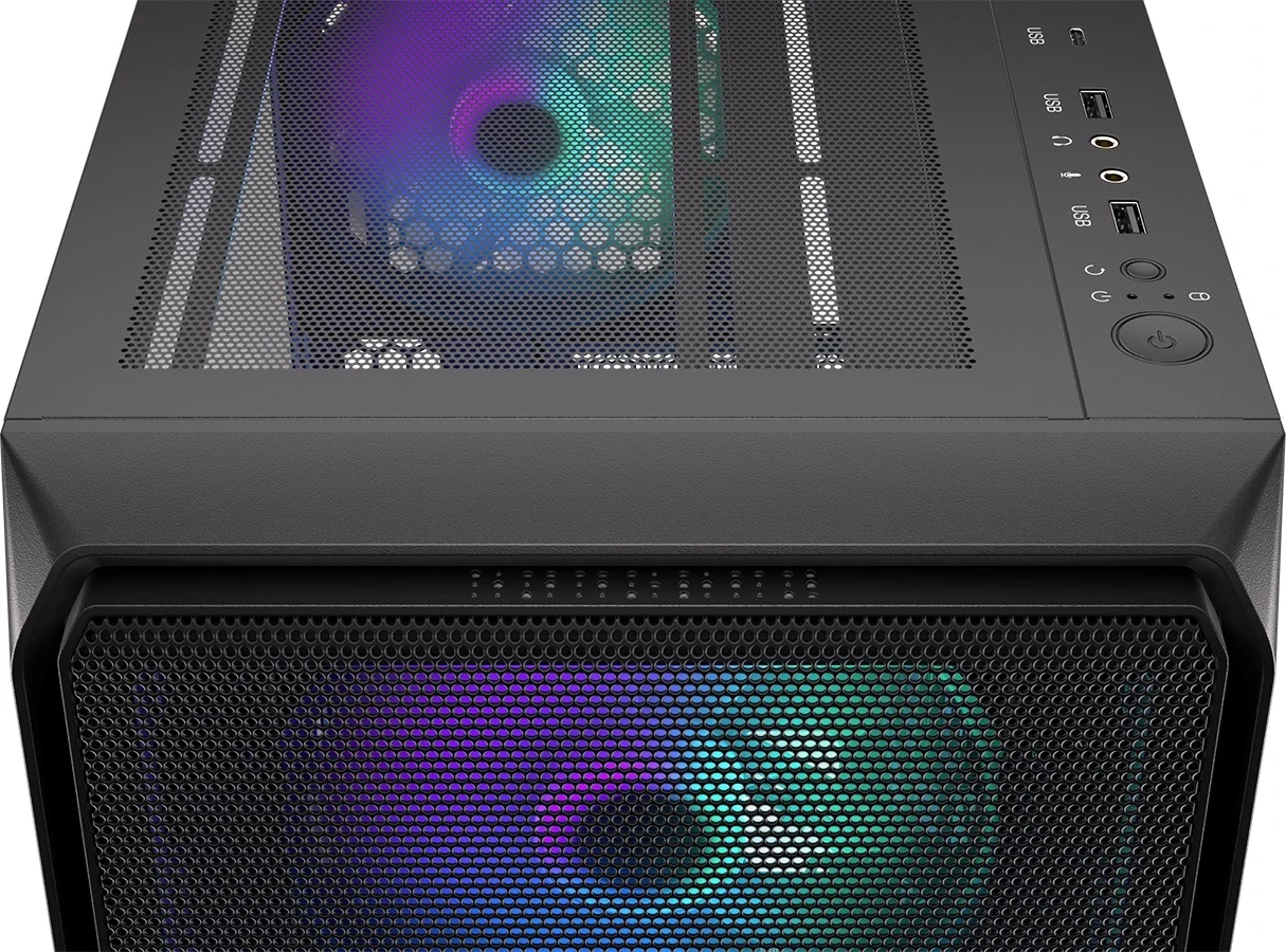 Kompaktna črna ohišje ENDORFY Arx 500 ARGB (EY2A011)