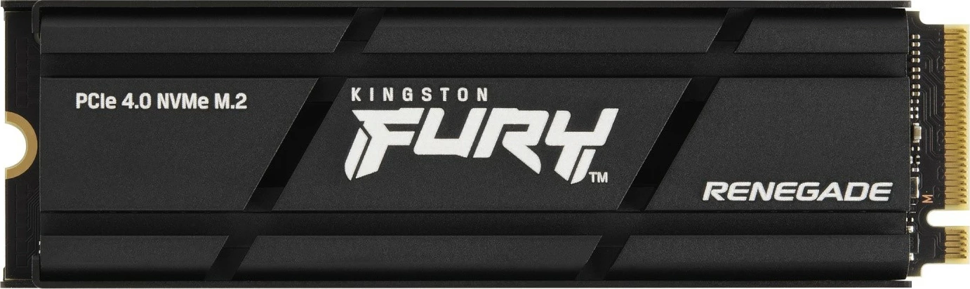 SSD 1TB M.2 2280, PCIe 4.0 NVMe, Kingston FURY Renegade, črn