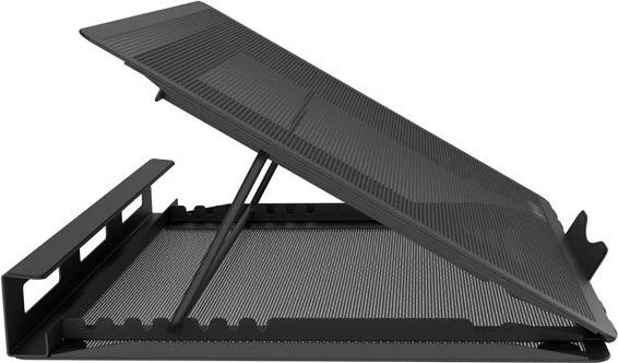 Držalo za prenosnik, NATEC NPL-2271, kovinsko, 17,3", črno