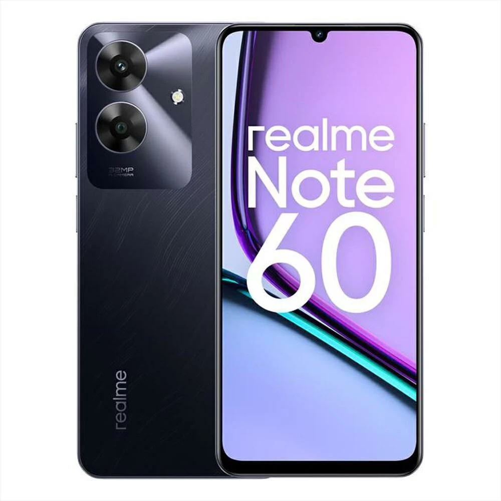 Pametni telefon Realme Note 60, 3 GB/64 GB, Marble Black