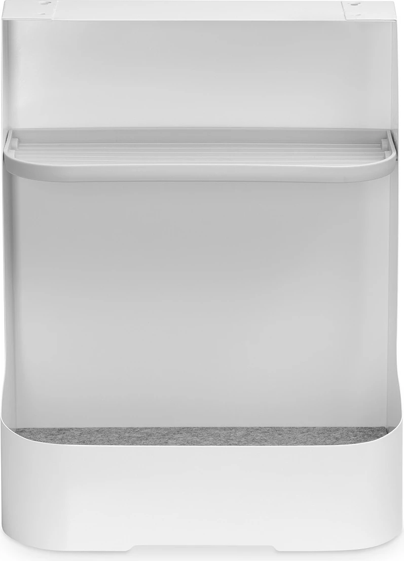 Podmiza za pisalno mizo Digitus Schreibtisch Unterbau-Ablage, plastika/kovina, bela