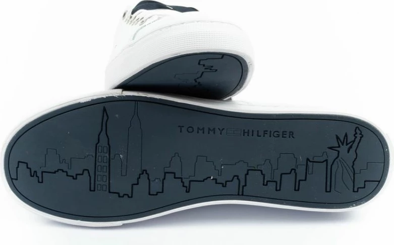 Klasika bele moške čevlje Tommy Hilfiger