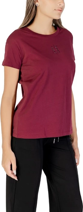 Majica za ženske Armani Exchange, bordeaux