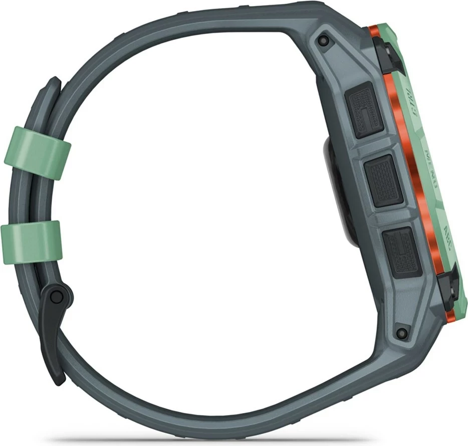Športna ura Garmin Instinct 3 AMOLED, 50 mm, GPS, silikonski pašček, zelena