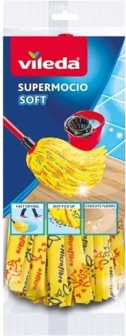 Krpa za čiščenje Vileda Soft, rumena