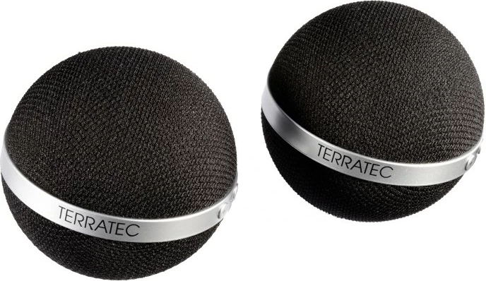 Prenosen stereo zvočnik TerraTec Concert BT, 2.0, Bluetooth/AUX, 3W, črn