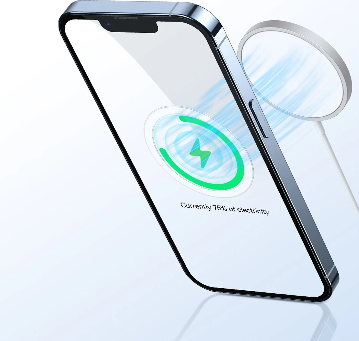 Magnetni obroč za MagSafe, 2 kosa, Baseus Halo Series, srebrn