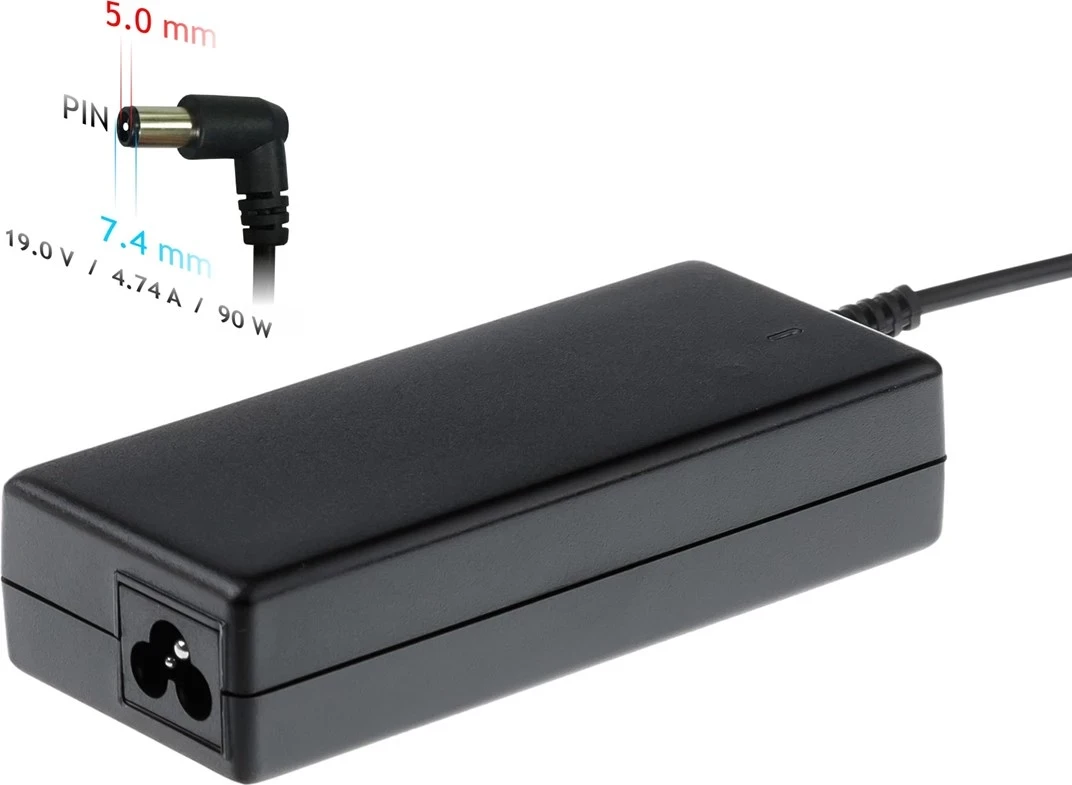 Polnilec za prenosnik Akyga AK-ND17, črn