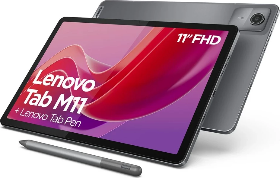 Tablični računalnik Lenovo Tab M11, Mediatek, 128 GB, 10,9", 8 GB RAM, siv