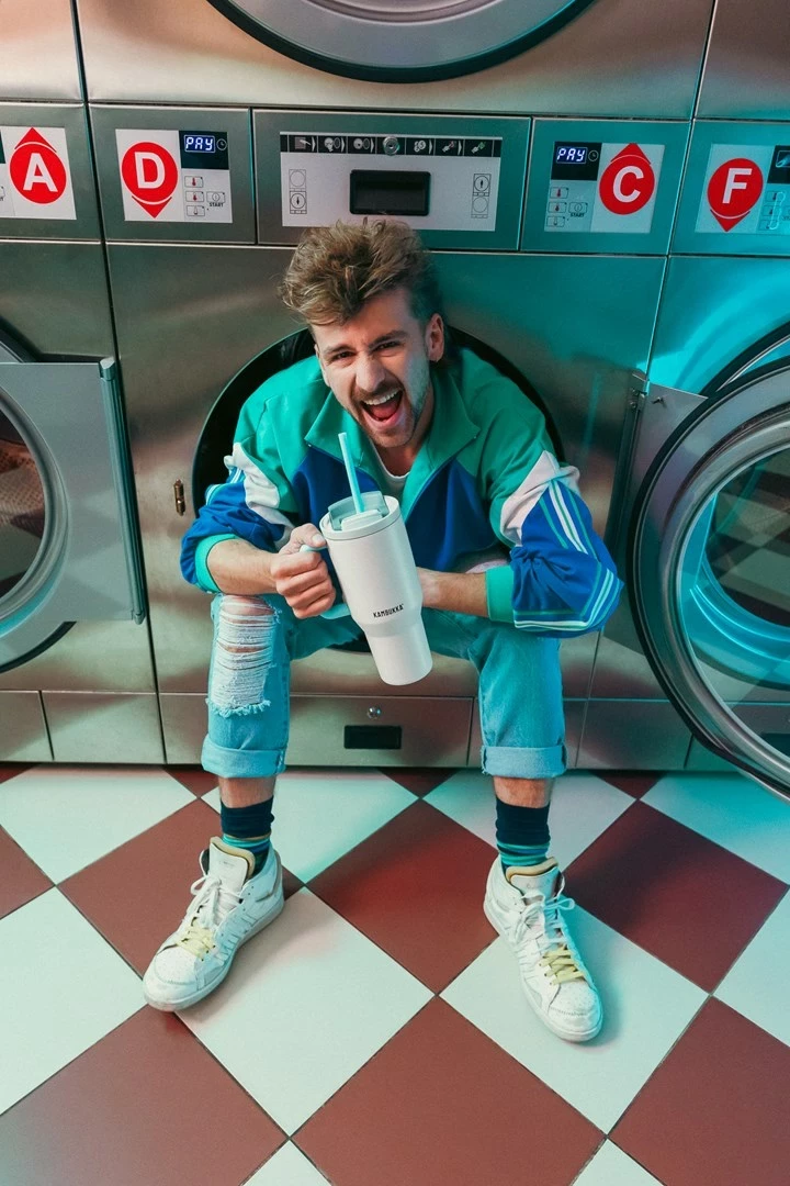 Termos Kambukka Rio Tumbler 950 ml, Frosty Coconut, moder