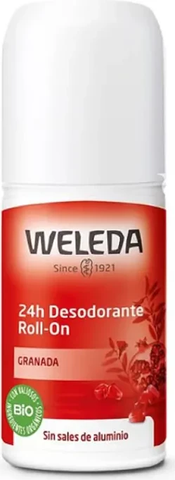 Deodorant roll-on unisex z granatnim jabolkom, Weleda, 50 ml