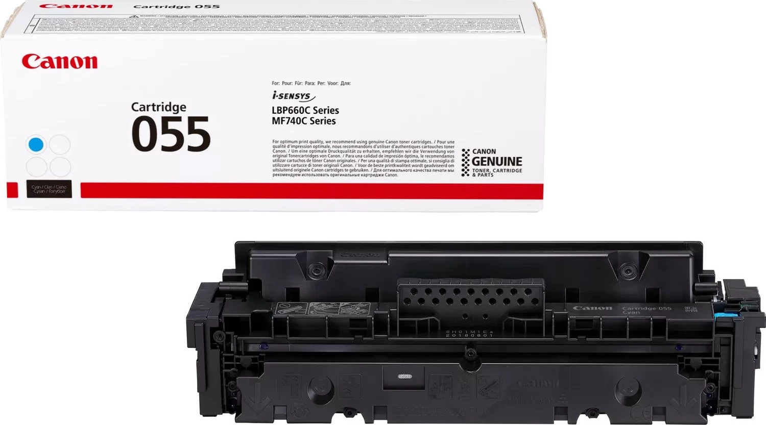 Toner cyan za Canon i-SENSYS MF740, 055