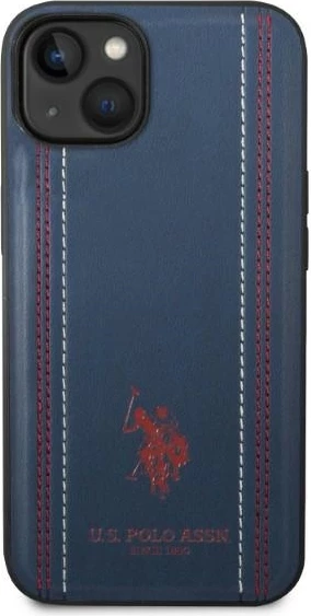 Ovitek za iPhone 14 Plus 6,7" U.S. Polo Assn. USHCP14MPFAV, umetno usnje, navy